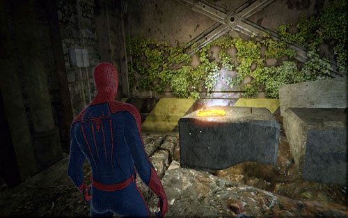 Na jego końcu znajdziesz poszukiwany przedmiot - 04 - The Thrill of the Hunt - Znajdźki - Niesamowity Spider-Man - poradnik do gry