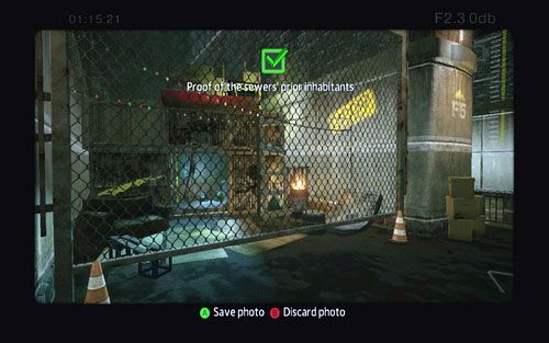 Musisz zrobić zdjęcie znajdującym się za nią skrzyniom - 04 - The Thrill of the Hunt - Znajdźki - Niesamowity Spider-Man - poradnik do gry