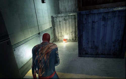 Za nimi znajdziesz ukrytą instrukcję - 10 - Spider-Man No More! - Instrukcje, Części technologii - Znajdźki - Niesamowity Spider-Man - poradnik do gry