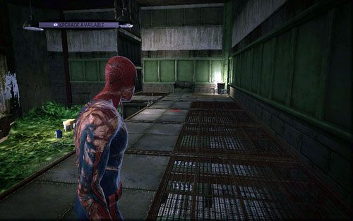 Przy ścianie umieszczono drugi magazyn - 12 - Where Crawls the Lizard? - Znajdźki - Niesamowity Spider-Man - poradnik do gry