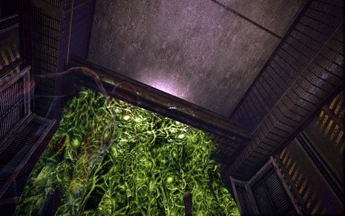 U góry tuż pod sufitem znajdziesz kolejny magazyn - Water Treatment Facility - Znajdźki - Niesamowity Spider-Man - poradnik do gry