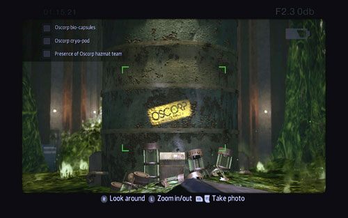 Za nimi znajduje się napis OSCORP - Water Treatment Facility - Znajdźki - Niesamowity Spider-Man - poradnik do gry