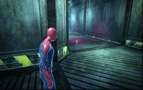 Gdy padnie nieprzytomny na ziemie, biegnij dalej prosto - 03 - In the Shadow of Evils Past - tablet Connorsa - Opis przejścia - Niesamowity Spider-Man - poradnik do gry