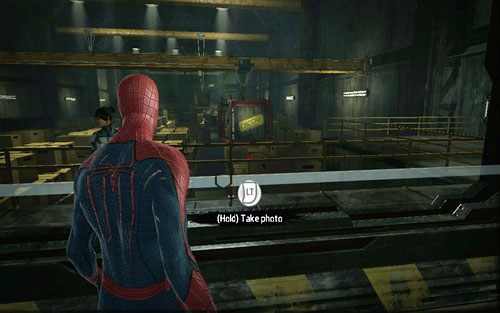 Z drugiej strony czeka na ciebie reporterka - 03 - In the Shadow of Evils Past - tablet Connorsa - Opis przejścia - Niesamowity Spider-Man - poradnik do gry