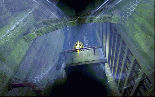 Gdy mutant zniknie, wdrap się na wyższe piętro pomieszczenia i ponownie porozmawiaj z pracownikiem ośrodka - 3 - Water Treatment Facility - Misje dodatkowe - Niesamowity Spider-Man - poradnik do gry