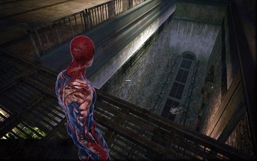 Kawałek dalej znajduje się duże pomieszczenie pełne mutantów - 3 - Water Treatment Facility - Misje dodatkowe - Niesamowity Spider-Man - poradnik do gry