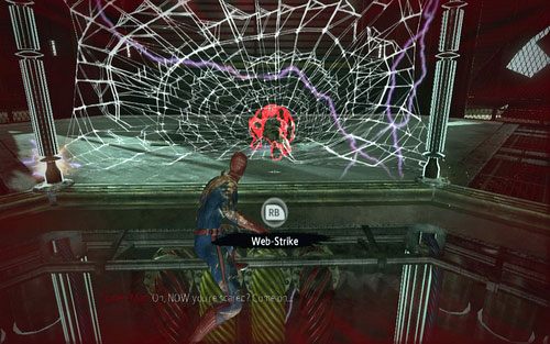 Twoim zadaniem jest zmuszenie nosorożca do wbiegnięcia w nią - 3 - Water Treatment Facility - Misje dodatkowe - Niesamowity Spider-Man - poradnik do gry