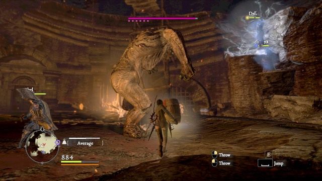 Możesz atakować cyklopa obrzucając go wybuchowymi beczkami - Tower of Treasons Repaid | Opis przejścia Dragons Dogma - Dragons Dogma - poradnik do gry