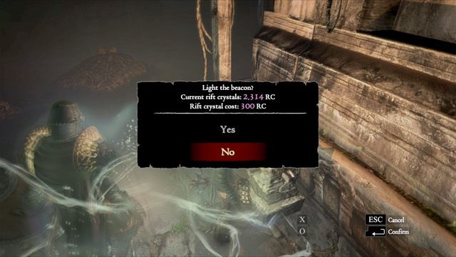 Beacons, czyli magiczne latarnie - dają dużo światła i po zapaleniu porażają wrogów magicznym atakiem - Corridor of the Hallowed | Opis przejścia Dragons Dogma - Dragons Dogma - poradnik do gry