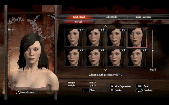 Możesz całkiem precyzyjnie określić wygląd swojej postaci - Tworzenie postaci | Postać i rozwój w Dragons Dogma - Dragons Dogma - poradnik do gry