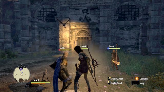 Spróbuj otworzyć drzwi na wprost, okaże się że musisz zdobyć klucz - Duskmoon Tower | Opis przejścia Dragons Dogma - Dragons Dogma - poradnik do gry