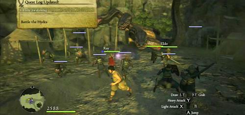 Podczas snu obóz nawiedzi Hydra - A Rude Awakening | Akt 1 (ZG) w Dragons Dogma - Dragons Dogma - poradnik do gry