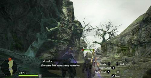 Dalej będziemy atakowani przez harpie mieszkające na drzewach - Off With Its Head | Akt 1 (ZG) w Dragons Dogma - Dragons Dogma - poradnik do gry