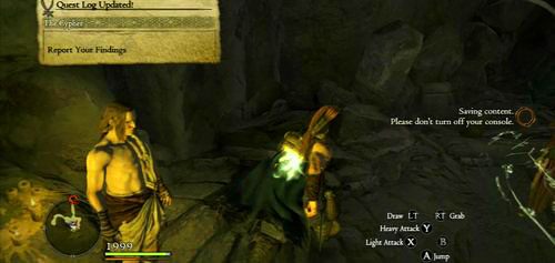 Rozmawiamy z mężczyzną i wracamy do miasta - The Cypher | Akt 2 (ZG) w Dragons Dogma - Dragons Dogma - poradnik do gry