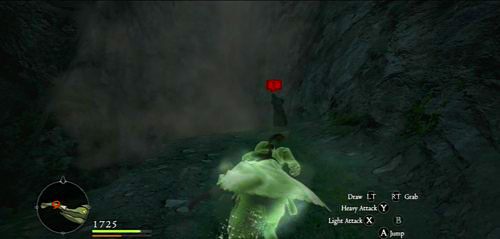 Pod ostatnim wodospadem stoi mnich Haslett - The Watergods Altar | Akt 2 (ZG) w Dragons Dogma - Dragons Dogma - poradnik do gry