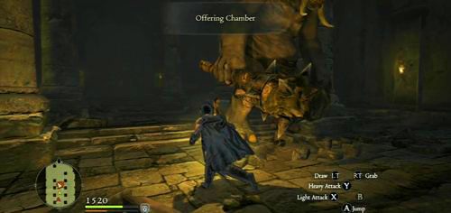 Przechodzimy ponownie przez jaskinie do komnaty z kolumnami - The Watergods Altar | Akt 2 (ZG) w Dragons Dogma - Dragons Dogma - poradnik do gry