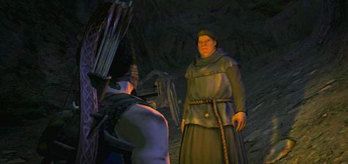 Mając wszystkie kamienne bloki wracamy do mnicha i kończymy zadanie - The Watergods Altar | Akt 2 (ZG) w Dragons Dogma - Dragons Dogma - poradnik do gry