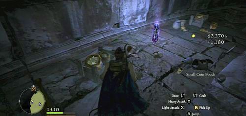 Po walce zbieramy złoto i magiczny kryształ, który pozwala ustawić punkt teleportacyjny - Griffins Bane | Akt 3 (ZG) w Dragons Dogma - Dragons Dogma - poradnik do gry