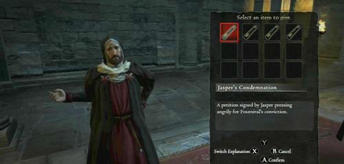 Po zebraniu dokumentów oddajemy je Aldousowi - Trials and Tribulations | Akt 3 (ZG) w Dragons Dogma - Dragons Dogma - poradnik do gry