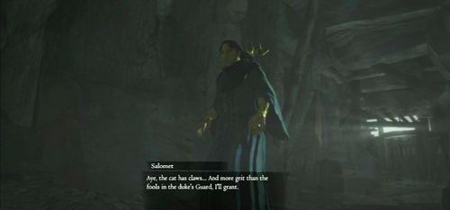 W środku od razu trafimy na dużą grupę sprzymierzeńców Salometa - The Wyrmkings Ring | Akt 4 (ZG) w Dragons Dogma - Dragons Dogma - poradnik do gry