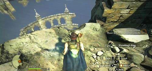 Gdy Salomet zginie, podnosimy pierścień znad przepaści i wracamy do Gran Soren - The Wyrmkings Ring | Akt 4 (ZG) w Dragons Dogma - Dragons Dogma - poradnik do gry