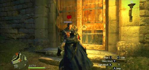 Po walce rozmawiamy ze strażnikiem, który na nas czeka - Honor and Treachery | Akt 5 (ZG) w Dragons Dogma - Dragons Dogma - poradnik do gry