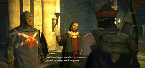 Po zakończeniu poprzedniego zadania Aldous przekaże nam dobre nowiny - mamy prywatną audiencję u Księcia - Reward and Responsibility | Akt 5 (ZG) w Dragons Dogma - Dragons Dogma - poradnik do gry