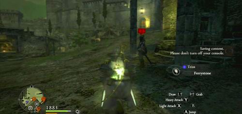 Na miejscu zostaniemy zaczepieni przez strażników - zasugerują, aby udać się do zamku - A Warm Welcome - Endgame | Akt 7 (ZG) w Dragons Dogma - Dragons Dogma - poradnik do gry