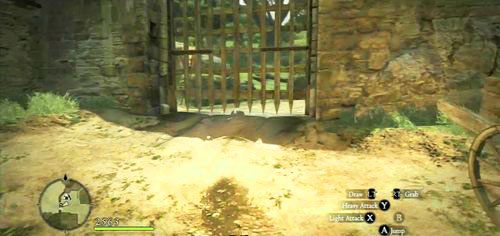 Kiedy znudzimy się sytuacją, wychodzimy przez bramę z mieściny, aby wrócić do zaświatów - The Great Hereafter | Akt 7 (ZG) w Dragons Dogma - Dragons Dogma - poradnik do gry