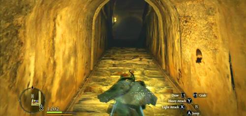 Dalsza droga prowadzi z powrotem do góry, tym razem po schodach - Rise of the Fallen | Akt 2 (ZP) w Dragons Dogma - Dragons Dogma - poradnik do gry