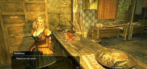 W praktyce warto skorzystać z oferty Madeleine jeżeli mamy postać kobieca lub korzystającą z magii - sprzedawczyni oferuje bowiem przedmioty z tego zakresu - Suppliers Demand | Akt 2 (ZP) w Dragons Dogma - Dragons Dogma - poradnik do gry