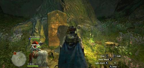 W skrócie: Po wykonaniu zadania Witch Hunt wracamy na grób babki Selene (to tutaj odbyła się rozmowa z nią) - The Dragons Tongue | Akt 2 (ZP) w Dragons Dogma - Dragons Dogma - poradnik do gry