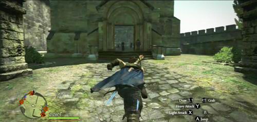 W płytą należy udać się do kapłana Jeffreya w katedrze Gran Soren - The Dragons Tongue | Akt 2 (ZP) w Dragons Dogma - Dragons Dogma - poradnik do gry