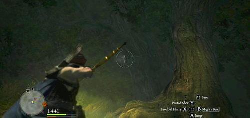 W ukrytej części lasu podążamy ścieżką w kierunku znacznika misji (tutaj trasa jest znacznie mniej skomplikowana) - Witch Hunt | Akt 2 (ZP) w Dragons Dogma - Dragons Dogma - poradnik do gry