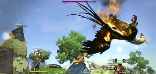 Słabości: Ogień - Griffin w Dragons Dogma | Bestiariusz - Dragons Dogma - poradnik do gry