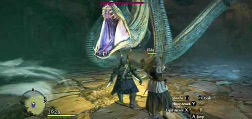 Inną taktyką jest odcięcie czterech głów jednocześnie - Hydra i Archydra w Dragons Dogma | Bestiariusz - Dragons Dogma - poradnik do gry