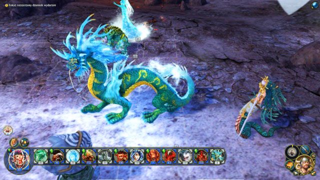 Himiko posiada w swojej armii Świętego Kirina - najsilniejszą jednostkę frakcji Świątynia. - Meduza (4-5,5) | Misja 2 - Władca Morza Sztormów (ZG) - Might & Magic: Heroes VI - Pirates of the Savage Sea - poradnik do gry