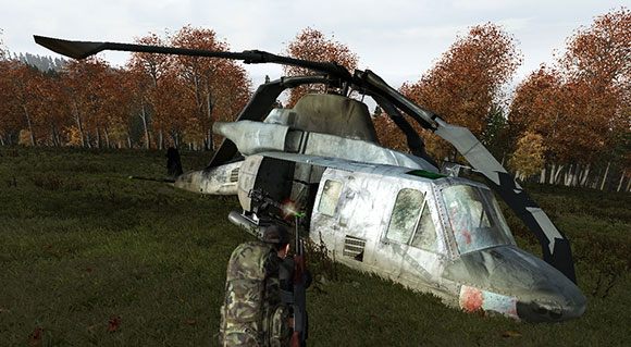 Nieocenionym źródłem najlepszych i najrzadziej spotykanych broni są rozbite śmigłowce Black Hawk, które pojawiają się losowo na otwartych przestrzeniach z dala od lasów i miast - DayZ: Rozbite helikoptery | Zdobywanie pierwszego ekwipunku - DayZ - poradnik do gry