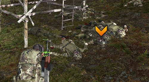 Zabicie zainfekowanych członków załogi niesie ze sobą dodatkowe korzyści - DayZ: Rozbite helikoptery | Zdobywanie pierwszego ekwipunku - DayZ - poradnik do gry