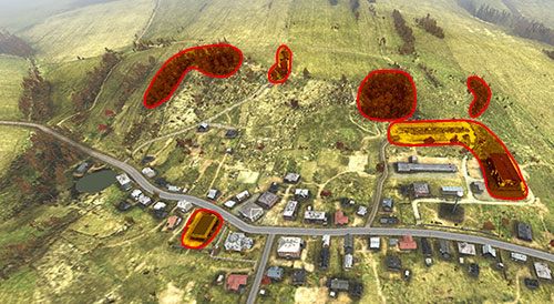 Ambitniejsi bandyci ruszają bardziej na północ, gdzie docierają tylko bardziej doświadczeni gracze, którzy zazwyczaj są również lepiej uzbrojeni i są w stanie się bronić - DayZ: Bandyci, miejsca łowieckie - DayZ - poradnik do gry