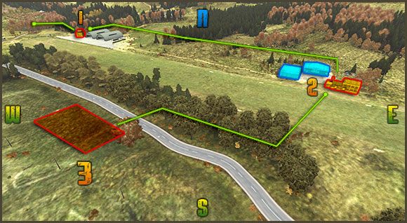 Jeśli rozpoczniesz grę w okolicach Kamenki lub Komarewa, nie stresuj się faktem, że najbliższe miasto jest daleko na wschodzie - DayZ: Balota | Zdobywanie pierwszego ekwipunku - DayZ - poradnik do gry