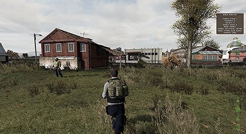 Bieg po łup w Czerno najlepiej zacząć od wschodniej strony miasta i pierwszym obiektem na jaki tam trafisz będzie supermarket - DayZ: Czernogorsk | Zdobywanie pierwszego ekwipunku - DayZ - poradnik do gry