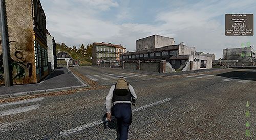 Ze szpitala przebiegnij prosto do biurowca znajdującego się po drugiej stronie ulicy - DayZ: Elektrozawodsk | Zdobywanie pierwszego ekwipunku - DayZ - poradnik do gry
