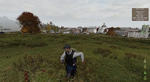 Podobnie jak w przypadku Czerno, po udanych odwiedzinach w mieście natychmiast skieruj się do lasu na północ od miasta - DayZ: Elektrozawodsk | Zdobywanie pierwszego ekwipunku - DayZ - poradnik do gry
