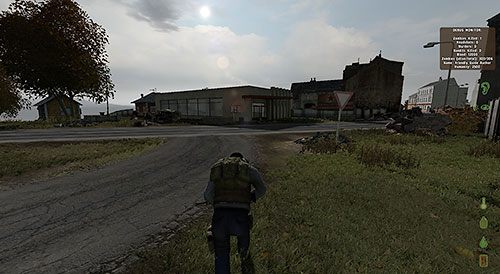 Supermarket znajduje się po drugiej stronie ulicy, na północ od szpitala - DayZ: Berezino | Zdobywanie pierwszego ekwipunku - DayZ - poradnik do gry