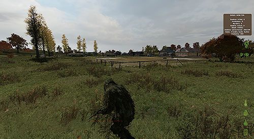 Ostatnim przystankiem w Berezinie jest boisko, na którym rozstawione są cztery namioty wojskowe - DayZ: Berezino | Zdobywanie pierwszego ekwipunku - DayZ - poradnik do gry