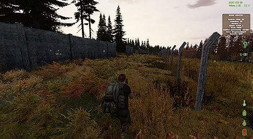 Na lotnisko najlepiej wejść przez mur na północnym wschodzie - DayZ: Lotnisko | Zdobywanie pierwszego ekwipunku - DayZ - poradnik do gry