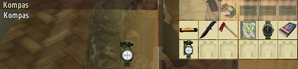 Narzędzia nie zajmują miejsca w inwentarzu, ponieważ mają wydzielone własne sloty w pasie narzędziowym - DayZ: Pas narzędziowy - DayZ - poradnik do gry