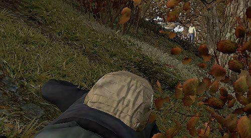 Dzięki dobrze wymierzonemu w czasie nurowi w krzaki możesz również gubić pościgi - DayZ: Zombie - unikanie - DayZ - poradnik do gry