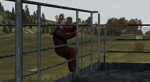 Całkiem dobrą metodą kontroli populacji Zedów jest wabienie ich na dachy, na które mogą się dostać tylko po drabinie - DayZ: Zombie - zabijanie - DayZ - poradnik do gry